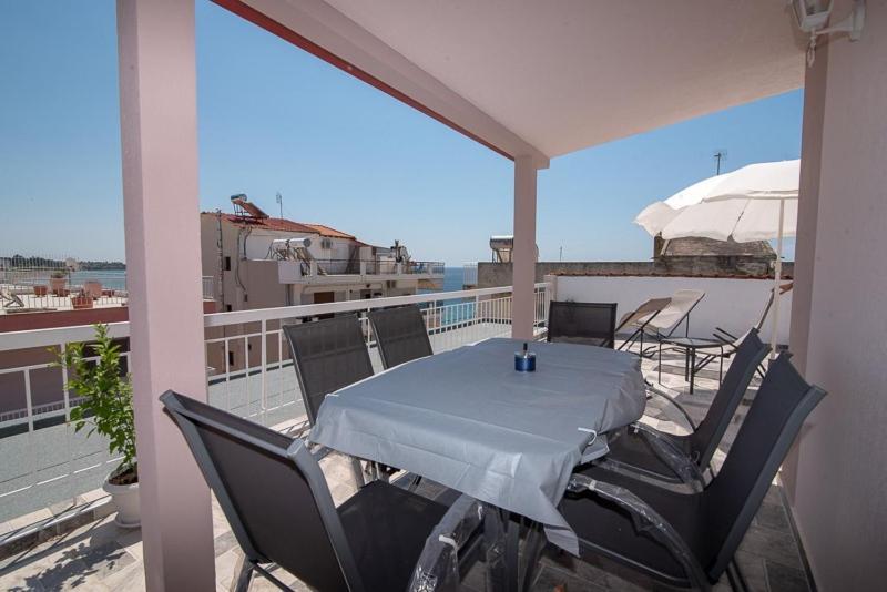 Grcka Reni Greece Beach Penthaus 3 Nea Kallikrateia Εξωτερικό φωτογραφία