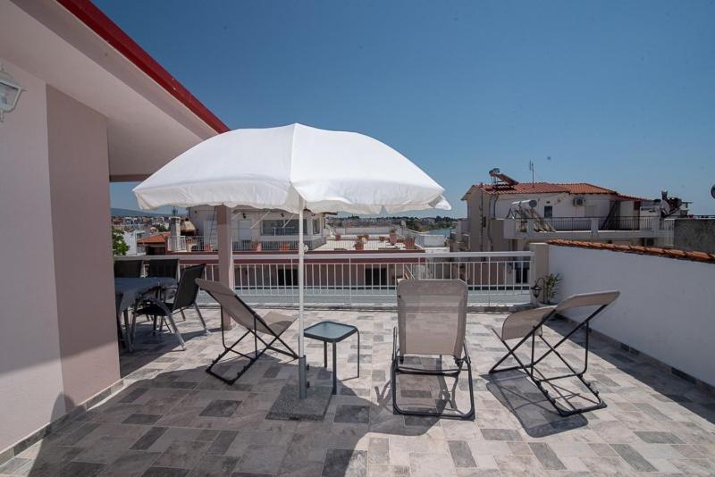 Grcka Reni Greece Beach Penthaus 3 Nea Kallikrateia Εξωτερικό φωτογραφία